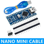 High Quality Nano 3.0 Controller Nano CH340 USB Driver ATMEGA328 ATMEGA328P Nano Mini USB with the Bootloader for Arduino