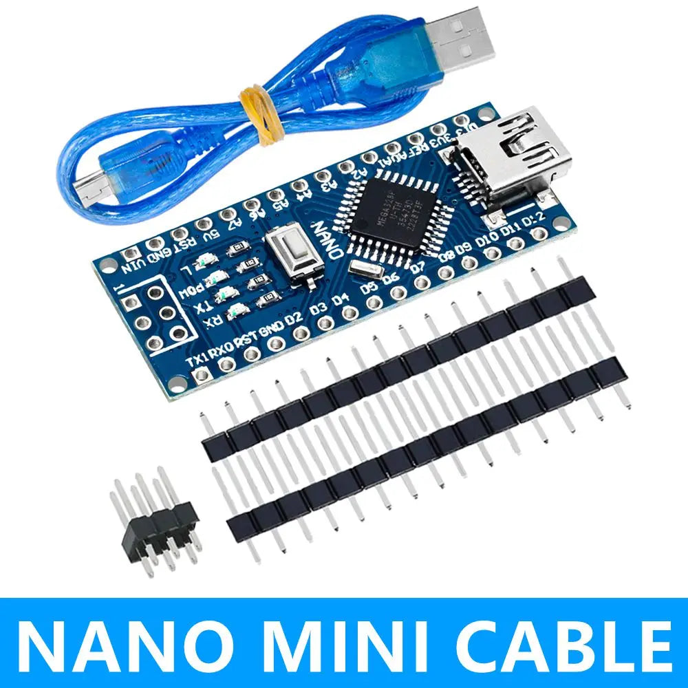 High Quality Nano 3.0 Controller Nano CH340 USB Driver ATMEGA328 ATMEGA328P Nano Mini USB with the Bootloader for Arduino