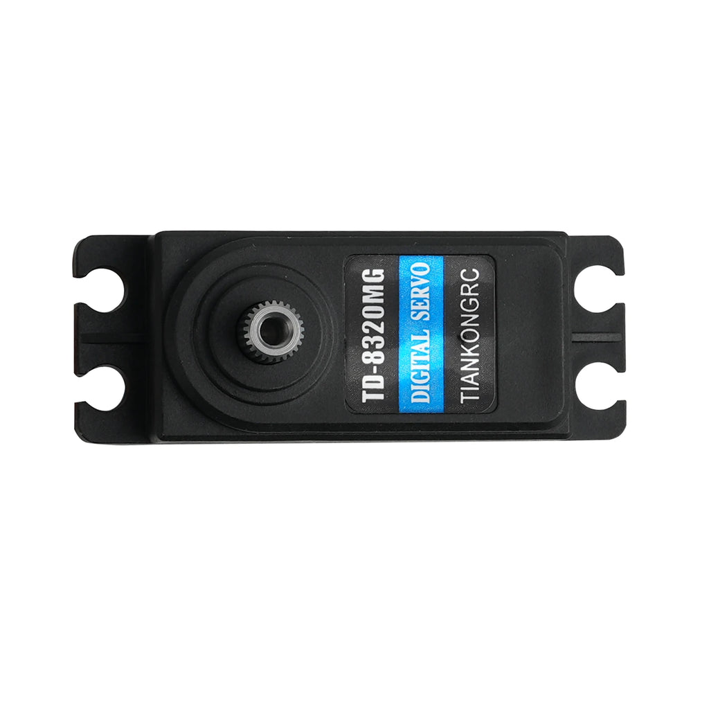 4 Set TD-8320MG Servo 20KG Waterproof Digital Servo Motor Aluminium Steel Gear for RC Car Truck Helicopter Crawler Boat Airplane
