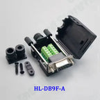 DB9/DB15/DB25 Male and Female Solderless Connector RS232/485 Transfer-Free Signals with Back Screw Terminal Adapter Board