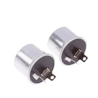 2/5Pcs Cars Motorcycle Accessories 2 Pin Flasher Units Relay 12V 40A For Fixing Flashing Turn Signal & LED Blinking Issues