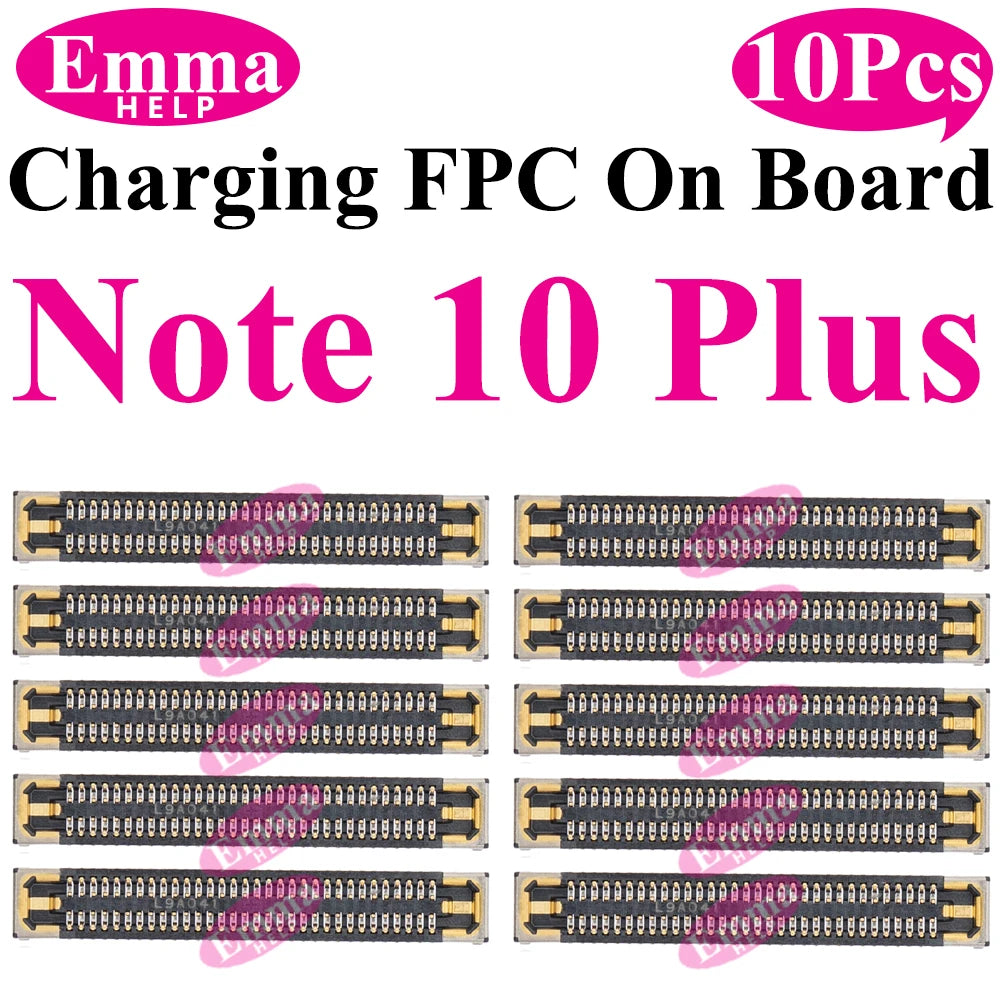 10pcs USB Charging FPC on Board Flex Cable For Samsung S22 S23 S24 S20 S21 Note20 S10Lite S20FE Note20 Connector Clip Port Plug
