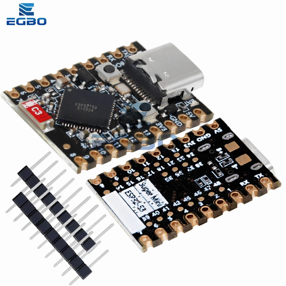 ESP32-S3 Dual-Band WiFi/Bluetooth  5.0 SuperMini Development Board ESP32 Programmable  PCB Kit  for arduino