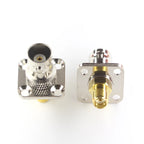 1PCS SMA to BNC Female and Male Adapter All copper Walie-talkie Antenna Connector