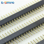 3pcs 1.778mm Round Single Row 1X40P Crystal Socket Male Female Pin Header PCB Board Connector