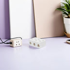 Ceramic Terminal Block 3 Position Screw Strip High Temp Overload Wire Connector Electrical Wiring Terminal Block
