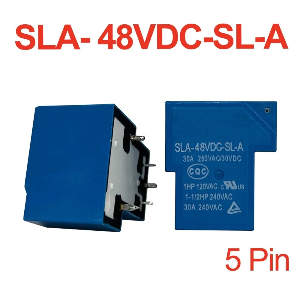 5 PCS Power Relay SLA Series SLA-05V 09V 12V 24V 48VDC-SL-A -C 4 Pin 5 Pin 6 Pin 30A T90 for Electronic Components Market