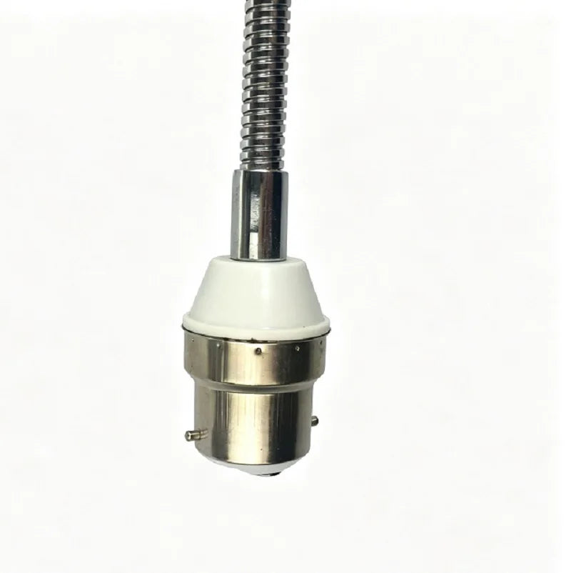 B22 to E27 360d adjustable Flame Retardant PBT 10CM Extension LED Lamp base Bulb Socket extender adapter Light Holder Converter