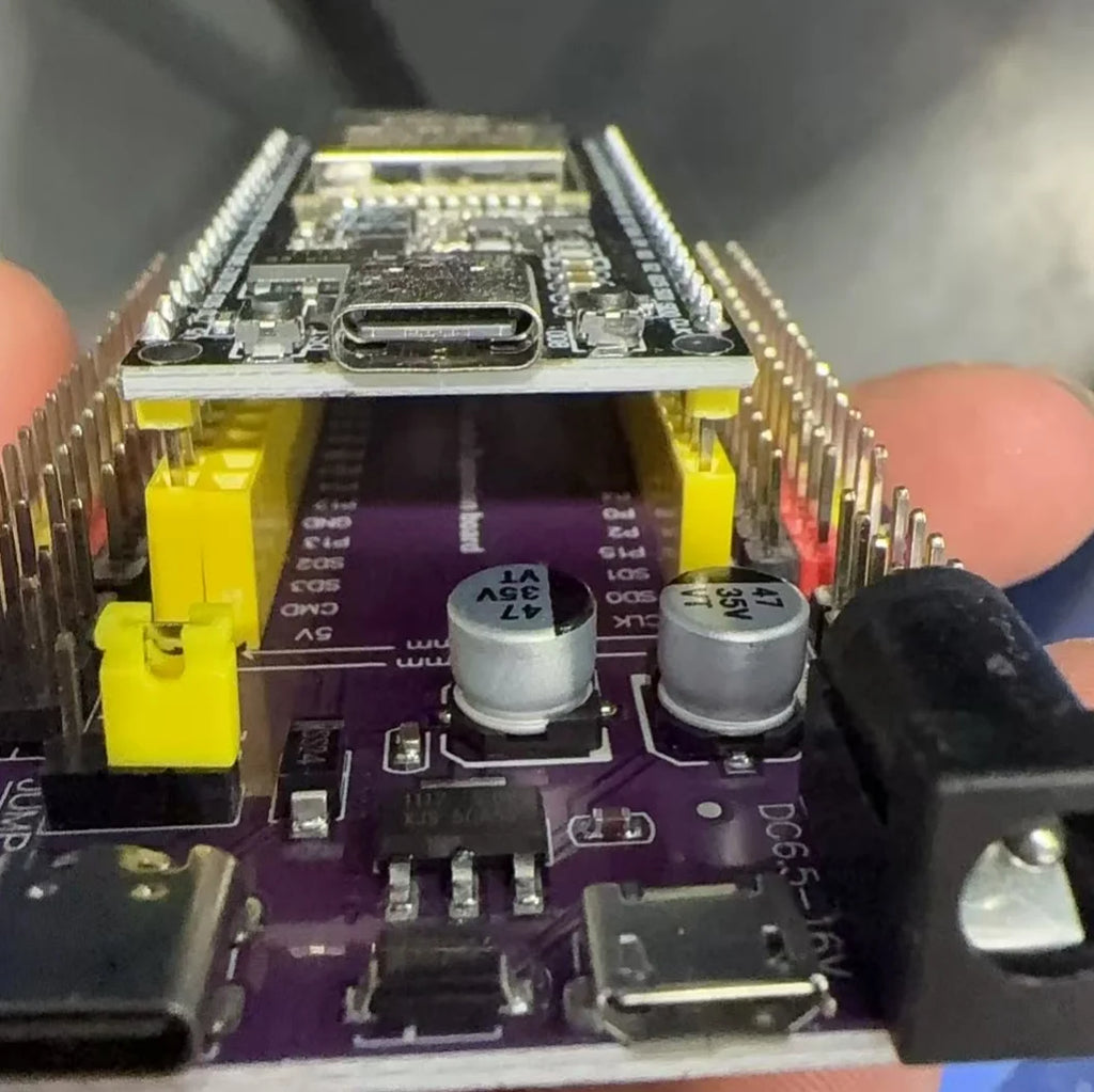 ESP32-WROOM-32U DevKitC WiFi Bluetooth IoT Development Board with 2.4G Antenna & Arduino+ Compatible for Wireless Programming