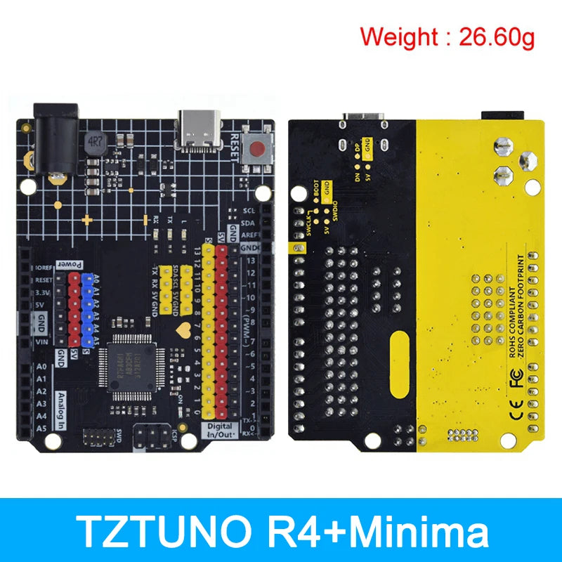 TZTUNO R4 Minima Type-C USB ESP32-S3 WIFI Edition Development Board For Arduino Programming Learning Controller