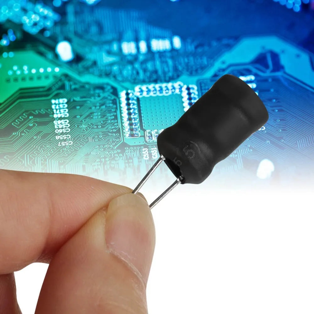 145Pcs 10uH-10mH Inductor 12 Values with A Storage Box Inductor Assorted Kit Choke Inductor Electronics Projects