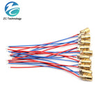 3V 5V 650nm 5mW Adjustable Laser Dot Diode Module Red Sight Copper Head Mini Laser Pointer