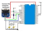 MAX3232 RS232 to TTL Serial Port Converter Module Female DB9 Connector MAX232 Flashing Board