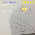 OYEITIMES 2G GSM SIM Card Blank 2G  SIM Card Programmable GSM SIM Card ICCID IMSI PIN PUK ADM KI COMP128 Algorith Without OP/OPC