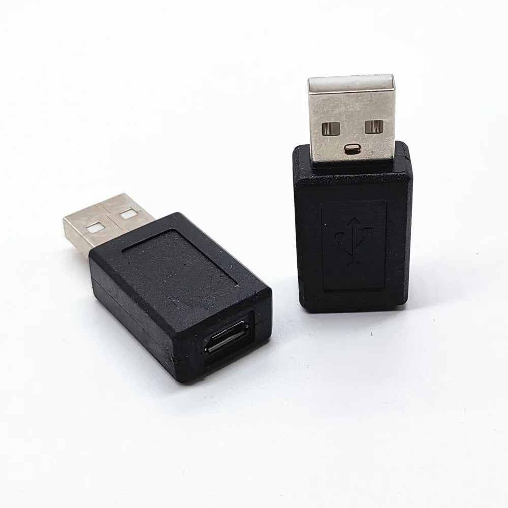 1pc Micro USB Female to USB Type A Male Adapter