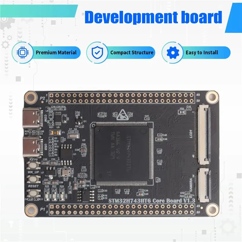 B29C-STM32H7 Development Board STM32H743IIT6 Core Board Onboard SDRAM Open Source LVGL Support Small System Board