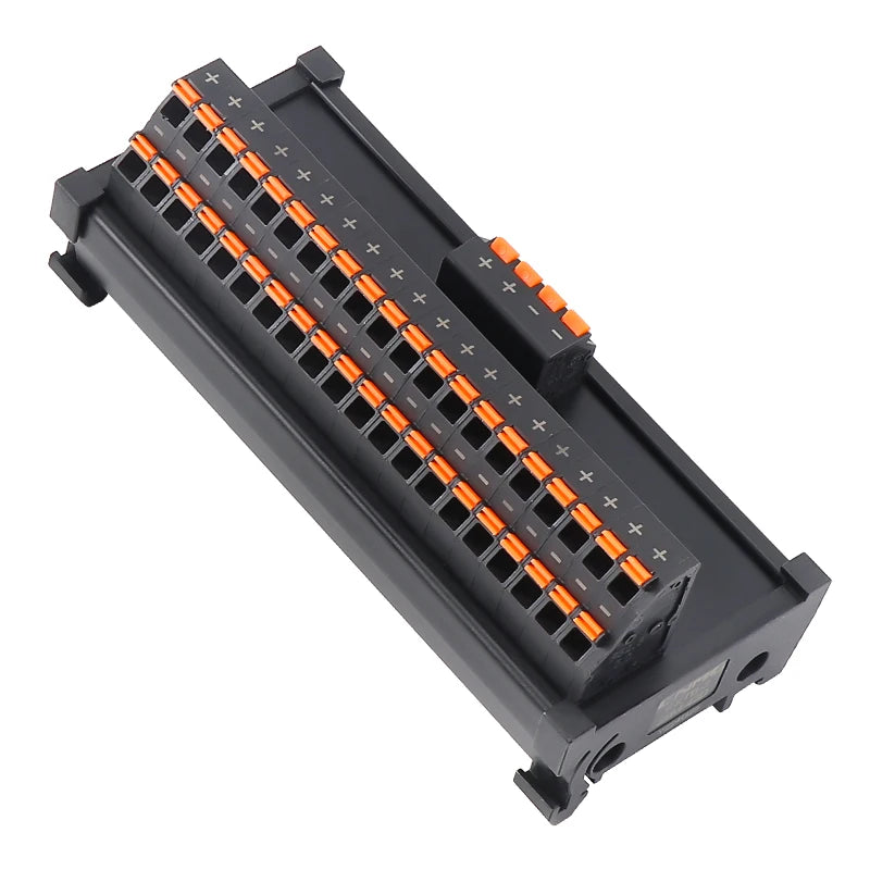 ENMG Spring Terminals Save Wiring Split Terminal Block ECTB 10A Power Splitter PLC Terminal Block One to One 10~64