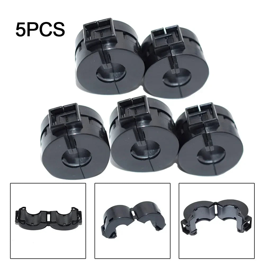 Audio Power Cable Filter Cable Clip Noise Reduction Clip Ferrite Bead Cable Ferrite Core Ring Nickel Zinc Ferrite
