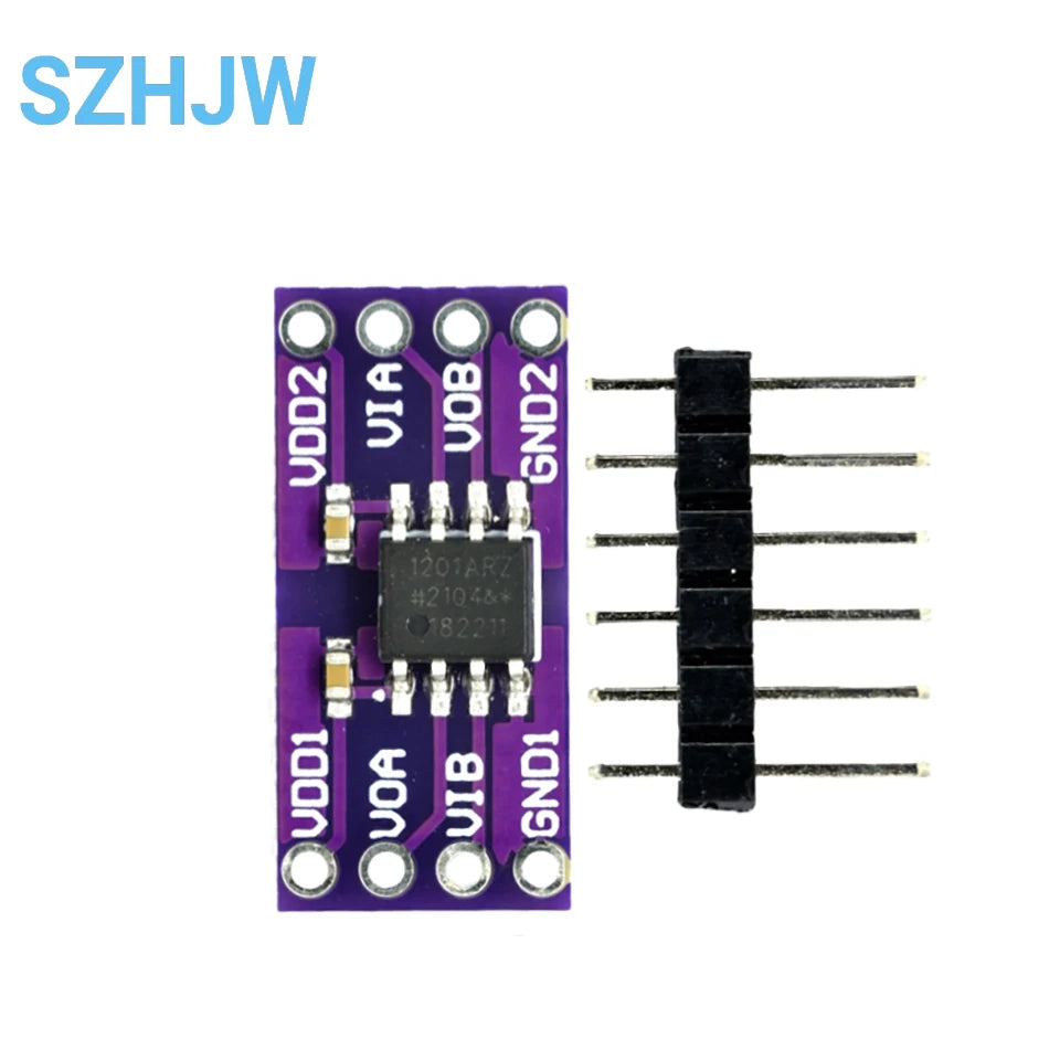 1-10PCS Magnetic Isolator Board Module Replace Optocouplers ADUM1201 Isolator ADUM1201ARZ SOIC SPI Interface