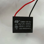 CBB61 Motor Start Capacitor 450V AC Fan Condenser1/1.2/1.5/1.8/2/2.5/3/4/5/6/8/10UF