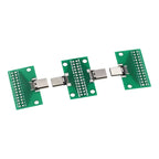 1/2/5pcs Type-C Male Female USB 3.1 Test PCB Board Adapter Type C 24Pin 2.54mm Connector Socket For Data Line Wire Cable Transfe