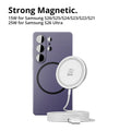 Bonola 25W Magnetic Wirelesss Charger for Samsung S26 Ultra Wireless Fast Charging Pad Type C Cable for Galaxy S26 Ultra