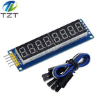 TM1637 4 Bits / TM1638 / 74HC595 8 bit Digital LED Display Module 7 Segment 0.36Inch Clock RED Anode Tube Four Serial Driver