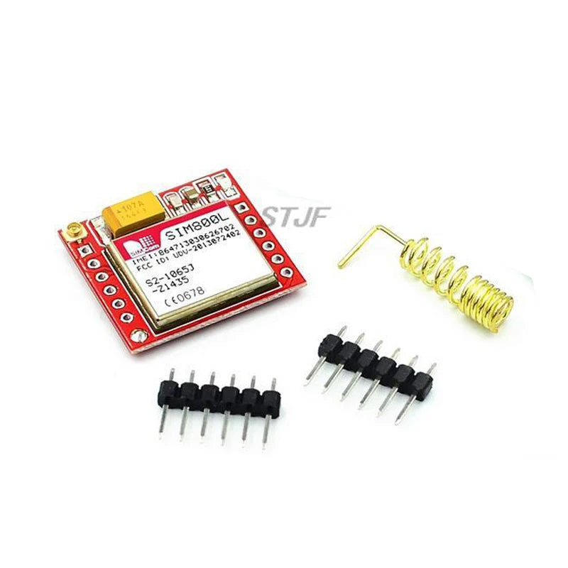 Smallest SIM800L GPRS GSM Module Kit MicroSIM Card Core BOard Quad-band TTL Serial Port with the antenna