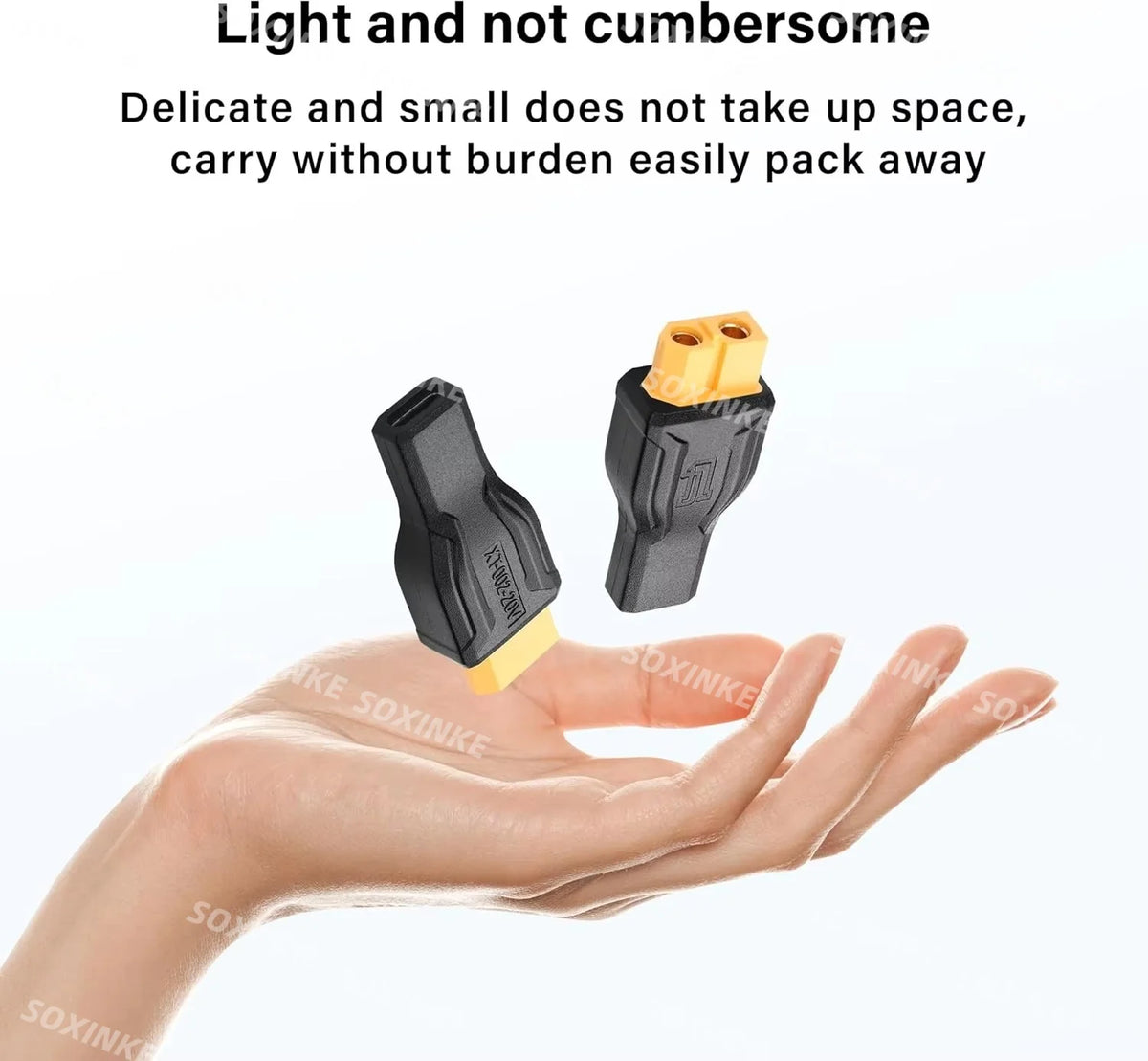 USB C Male to XT60 Female Adapter Type-C to XT60 Charging Connector Plug for Toolkitrc Model Energy Storage Outdoor Power 100W