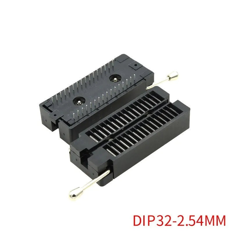 1PCS / LOT IC Locking Base Single Chip Microcomputer Chip Test Base Wide Narrow 24P 28P 32P 40P 48P
