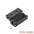 1PCS / LOT IC Locking Base Single Chip Microcomputer Chip Test Base Wide Narrow 24P 28P 32P 40P 48P