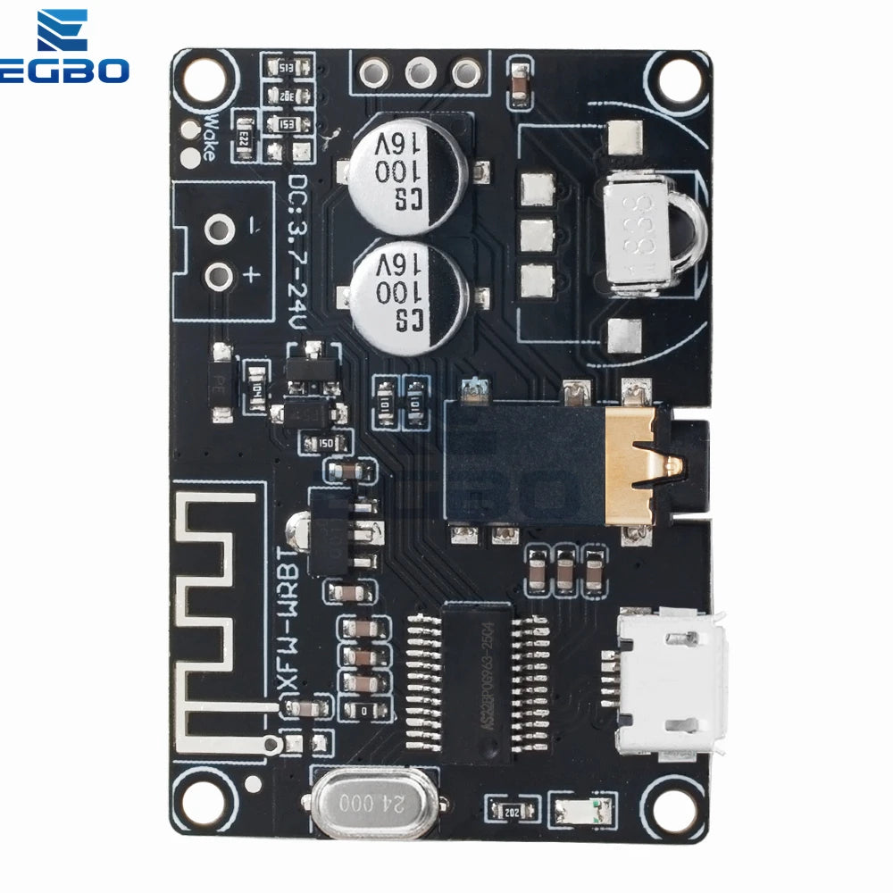 EGBO XY-WRBT Audio Receiver Board, Bluetooth 5.0, MP3 Lossless Decoder, Wireless Stereo Music Module