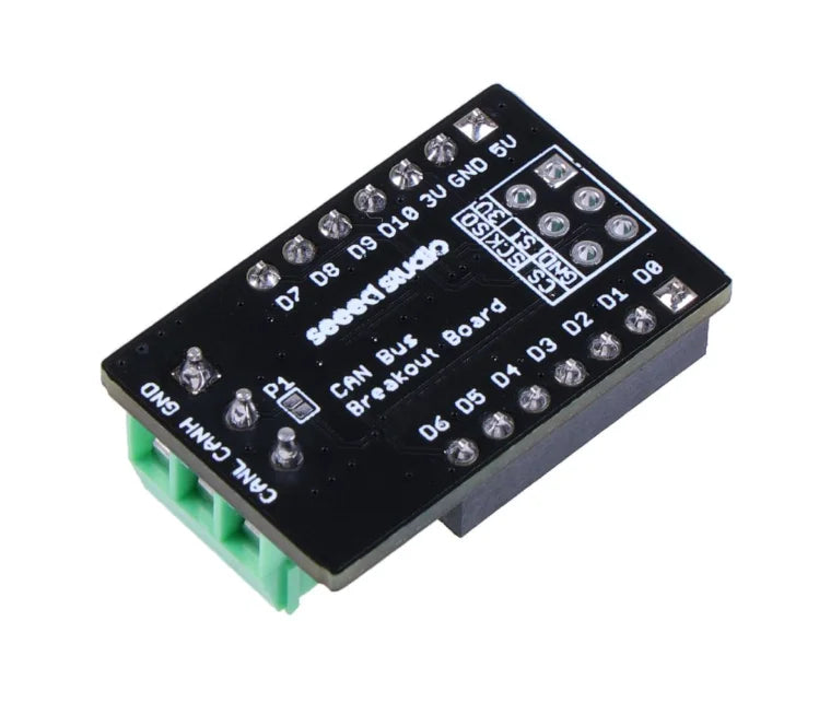 Seeed XIAO RP2040 CAN Bus Breakout Board for XIAO and QT Py, CAN-BUS Shield MCP2515 controller, SN65HVD230 transceiver chip