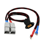 120A Anderson Connector Parallel with XT90 Female Socket to Copper Lug, XT90 Charging Port Discharge Shunt Cable