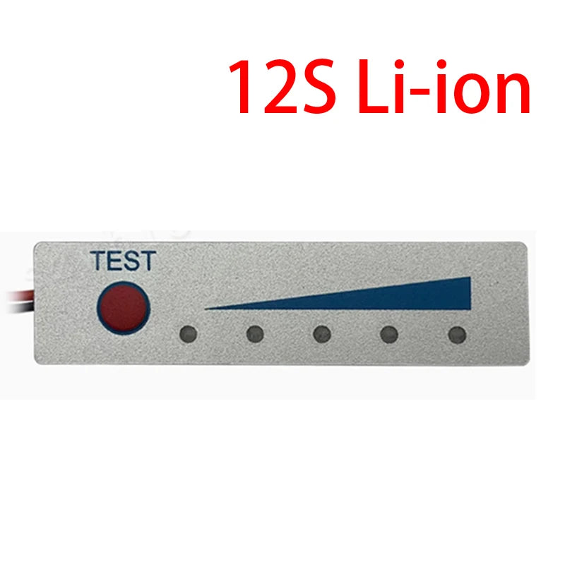 1-24S 7S 8S 10S 13S LifePO4/Li-ion Battery Packs Capacity Indicator Meter Power Level Tester Module Display Board Panel
