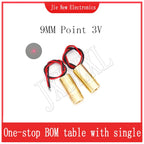 1PCS 650nm 5mW Red Point /Line / Cross Laser Module Head Glass Lens Focusable Focus Adjustable Laser Diode Head Industrial Class