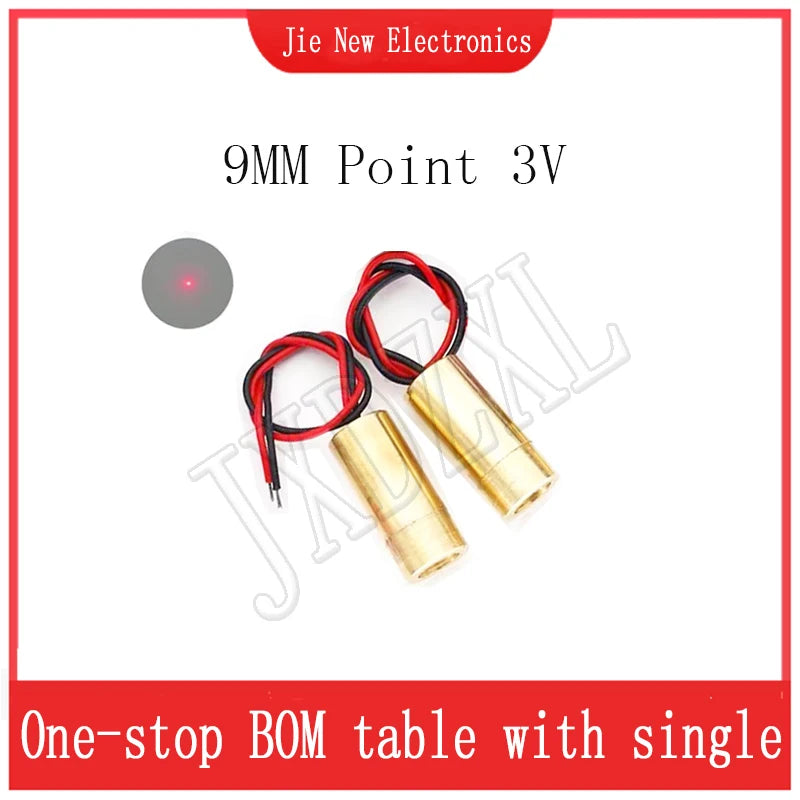 1PCS 650nm 5mW Red Point /Line / Cross Laser Module Head Glass Lens Focusable Focus Adjustable Laser Diode Head Industrial Class