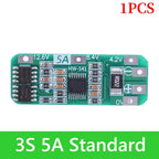BMS 3S/4S 5A 10A 20A 25A 40A 60A Li-ion Lithium Battery Charger Protection Board 18650 For Drill Motor 12V with Enhance/Balance