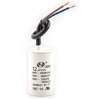 CBB60 Motor Start Capacitor for Washing Machine, Spin Dryer, Water Pump 4/5/6/8/10/12/20/100UF
