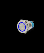Metal Push Button Switch Momentary/Latching Led Backlit 5/12/24/220V With Fixation Power Start Stop Turns On/Off Diy Electronic