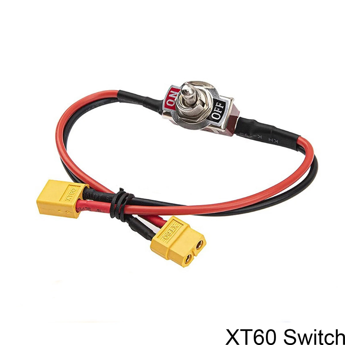 ZuruKin High Current RC Power Switch XT60 XT90 T Plug Toggle On Off Connector 15A 250V for RC Airplane Drone Car Battery ESC DIY