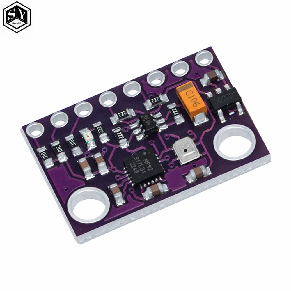 GY-91 MPU9250+BMP280 Sensor Module (1PC) – for Arduino-Compatible 9-Axis Compass Gyroscope with SPI/I2C 3-5V