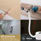 DTF Accessories USB Laser Pointer Cross Magnet Transfer Iron Position Kit Positioning Tool DTG Heat Press Infrared Laser Lamp