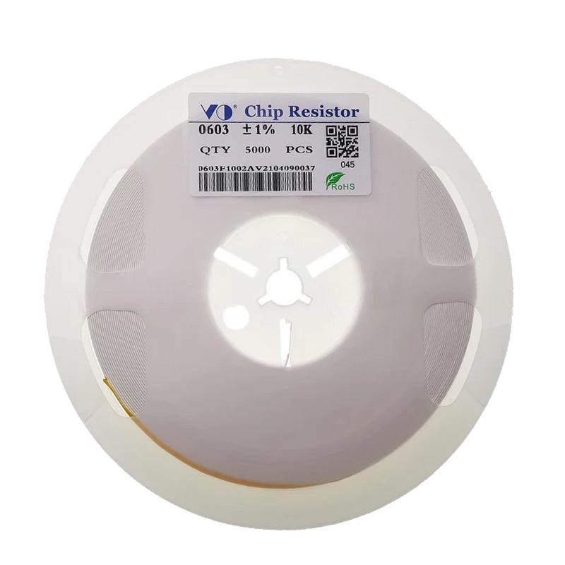 100pcs 0402 5% Chip Fixed Resistor 0 1 2.2 3.3 4.7 5.1 6.2 7.5 8.2 9.1 10 22 33 47 51 100 200 510  R Ohm 1K 10K 22K 100K 1M 10M