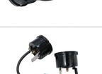 LCTC 1P 1.5P 2P Refrigerator Starter Relay Overload Relay And Thermal Protector For Fridge Compressor Relay With Cable QD-7