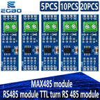 5PCS 10PCS 20PCS EGBO MAX485 module RS485 module TTL turn RS 485 module MCU development accessories rs 485