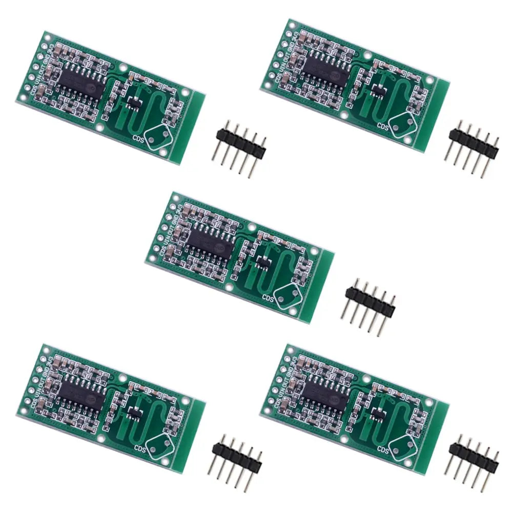 5PCS RCWL-0516 Motion Detection Sensor, Microwave Radar Sensor Switch Module for Arduino ESP8266 Nodemcu Wemos