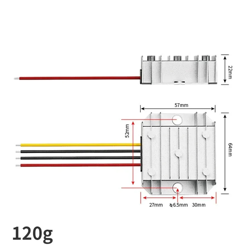 72V 60V 48V 36V 24V 12V to 5V 20A 10A 5A DC Buck Power Converter Step Down Voltage Regulator 72Volt to 5 Volt