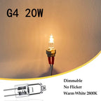 1/5/10PCS G4 12V 5W 10W 20W 35W 50W LED Lamp Bulbs Inserted Beads Crystal Lamp Halogen Bulb Eco Halogen Light Bulbs Capsule