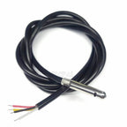 100CM Humidity Sensor Probe Cable Waterproof 304 Stainless Steel Head SHT20 SHT30 SHT40 Digital Temperature Sensor I2C 3.0MM